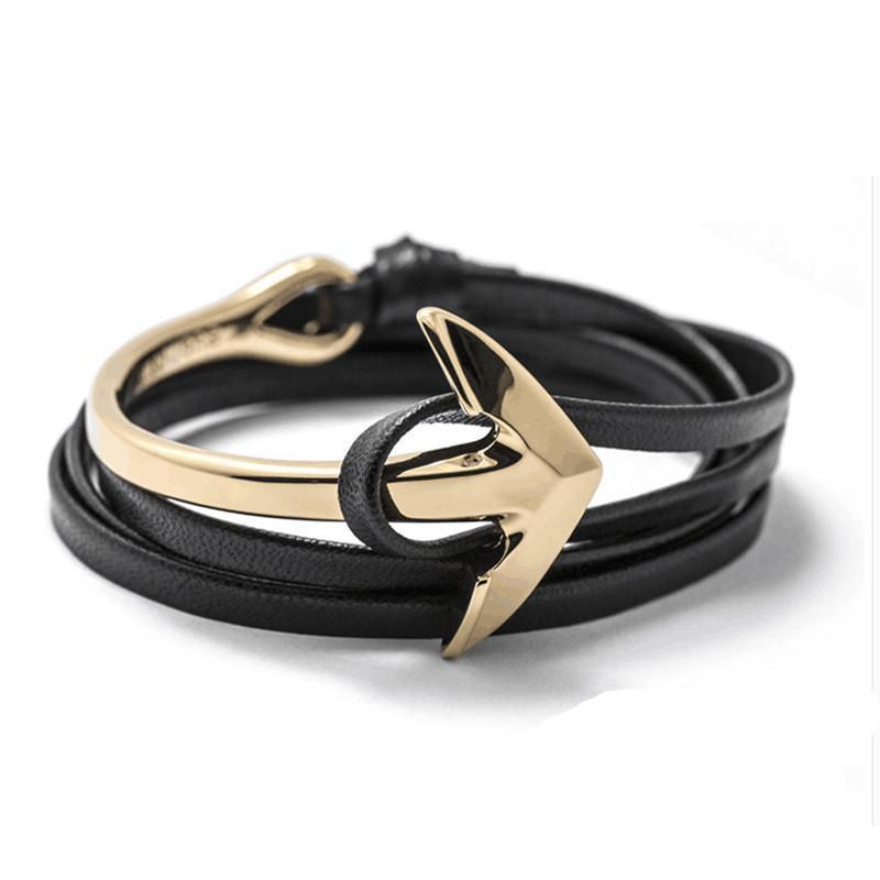 Gold Anchor Bracelet | Anchor Bracelet | Willen Collection