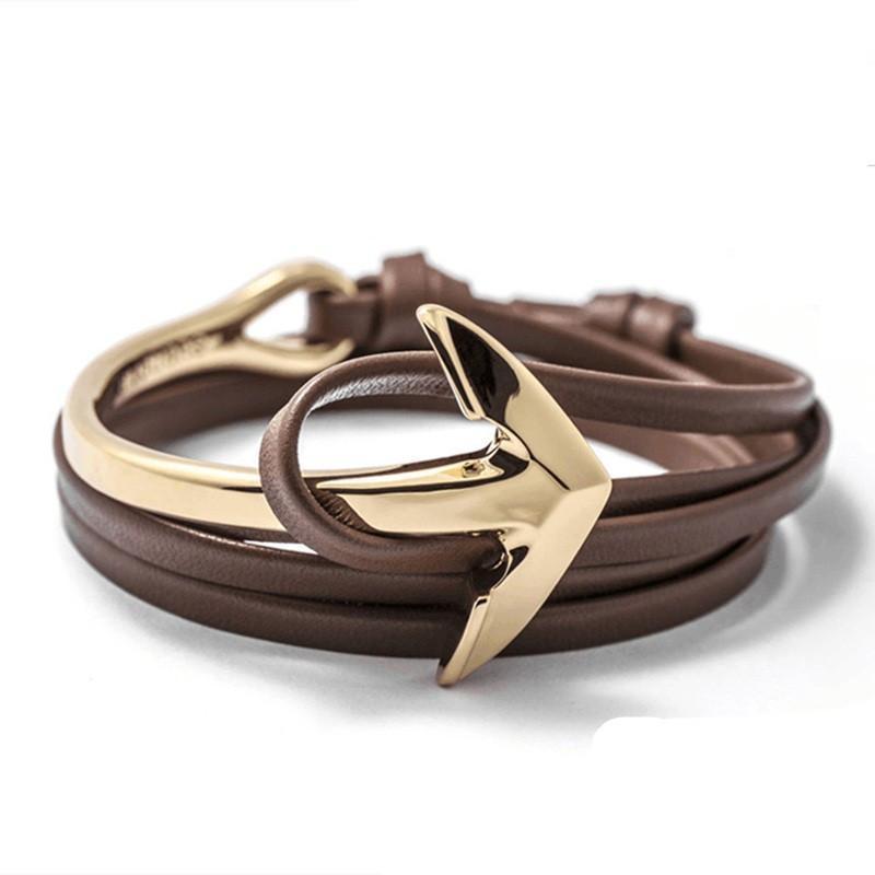 Gold Anchor Bracelet | Anchor Bracelet | Willen Collection
