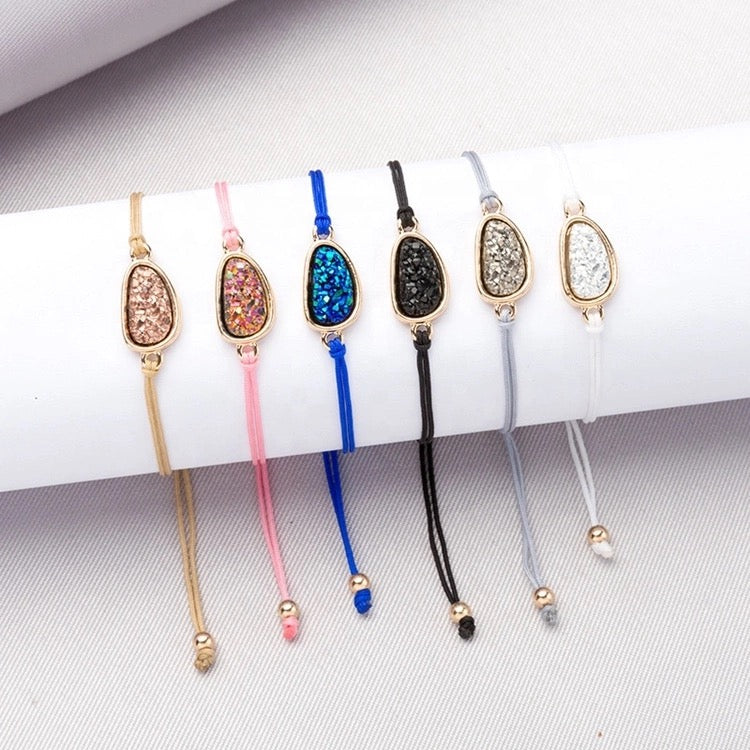Natural Crystal Stone Bracelet | Women's Jewelry  | Willen Collection