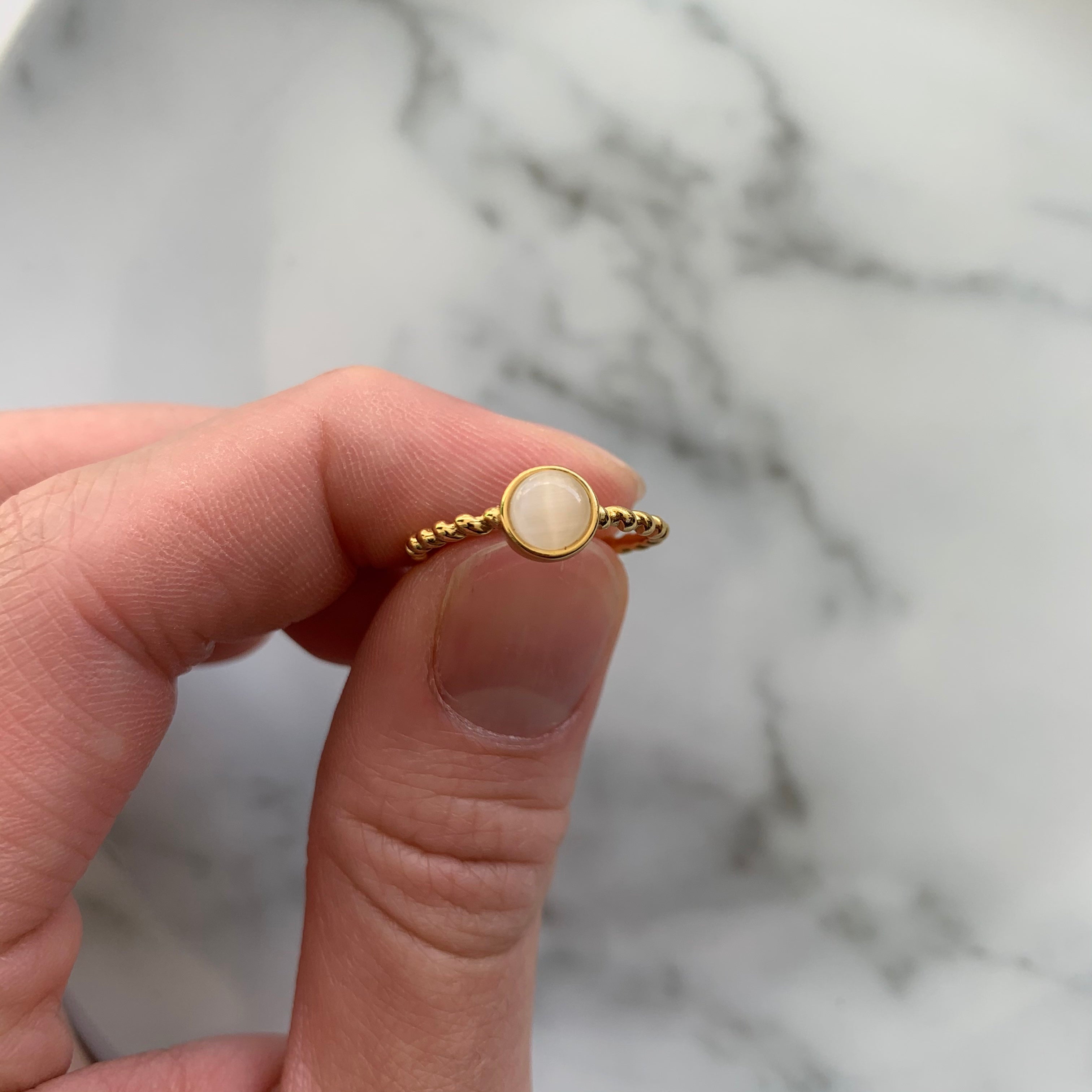 Women's Moonstone Ring | Women's Jewelry | Willen Collection