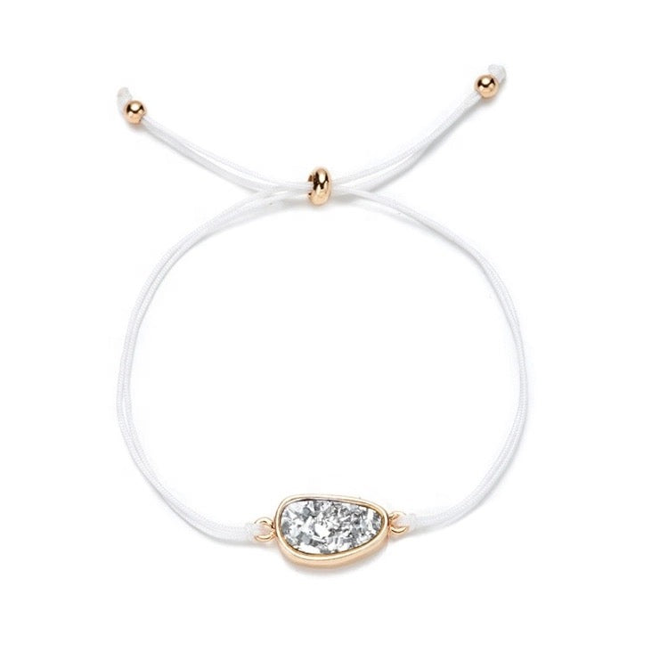 Natural Crystal Stone Bracelet | Women's Jewelry  | Willen Collection